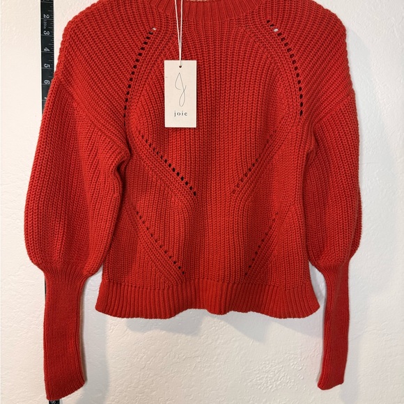 Joie Sweaters - NWT JOIE‎ Landyn Cotton Cashmere Pointelle Sweater - Desert Rose - Size S